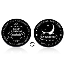 Load image into Gallery viewer, Christmas Stocking Stuffers for Teen Girls Boys Daughter Son Gifts Flip Coin Gifts for Book Lovers Teenager Wife Husband Boyfriend Girlfriend Valentines Day Gifts Birthday Graduation Gifts for Her Him