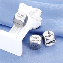 Load image into Gallery viewer, 3 PCS Love Decision Dice Husband Stocking Stuffers for Wife Girlfriend Boyfriend Birthday Gift Date Night Ideas House Warming Gifts New Home Couple Valentines Wedding Engagement Gift for Women Men