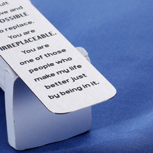 Load image into Gallery viewer, Friendship Gifts for Women Friends Bookmarks for Book Lovers Galentines Day Gifts for Friends Long Distance Friendship Gifts Bestie Best Friend Birthday Gifts for Women Her Girl BFF Holiday Leaving