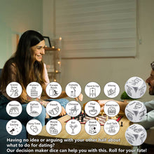 Load image into Gallery viewer, 3 Pcs Valentines Gifts for Husband Wife Date Night Gifts for Couples Romantic Gifts for Him Her Happy Anniversary Birthday Gifts for Boyfriend Girlfriend Engagement Gifts for Women Men Dice Games
