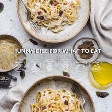 Load image into Gallery viewer, Anniversary Birthday Gifts for Boyfriend Girlfriend Food Decision Dice Couples Gifts for Husband and Wife Date Night Ideas Funny Stocking Stuffer for Men Women Valentines Day Gifts for Him Her