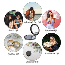 Load image into Gallery viewer, Valentines Gifts for Her Girlfriend Wife Compact Mirror Birthday Gifts for Sister Daughter Mom Teen Girl Galentines Day Gifts for Friends Female BFF Graduation Gifts Inspirational Gifts for Women
