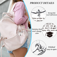 Load image into Gallery viewer, 12 Pcs Class of 2023 Gifts Graduation Keychain 2023 Bulk Graduation Gifts for Her Cool Graduation Gifts for Him Graduate Gifts End of Year Student Gifts from Teacher Bulk Graduation Party Decorations