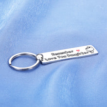 Load image into Gallery viewer, Valentines Gifts for Daughter from Mom Dad Parent Birthday Keychain for Teen Girl Graduation Women Daughter in Law Wedding Presents from Step Mother Remember I Love You Keyring Christmas