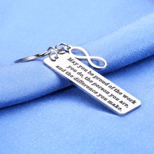 Load image into Gallery viewer, Coworker Leaving Going Away Gifts Keychain for Colleague Thank You Appreciation Gift for Best Friends Boss Mentor Retirement Present Key Chain for Employee Goodbye Farewell New Job