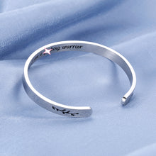 Load image into Gallery viewer, Inspirational Bracelets Cuff Bangle Gift for Her Teen Girl Adult Women Mother Mom Best Friend Little Soul Sister Daughter Wife Girlfriend Optimism Birthday Graduation Christmas Thanksgiving Valentine