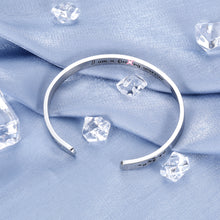 Load image into Gallery viewer, Inspirational Bracelets Cuff Bangle Gift for Her Teen Girl Adult Women Mother Mom Best Friend Little Soul Sister Daughter Wife Girlfriend Optimism Birthday Graduation Christmas Thanksgiving Valentine