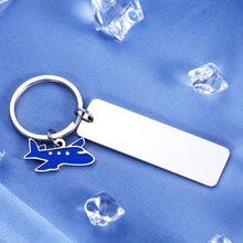 Load image into Gallery viewer, Long Distance Relationship Gifts for Him Her Christmas Valentines Day Keychain for Boyfriend Girlfriend Couple Anniversary Birthday Present I Love You More Than the Miles Between Us Friendship Keyring