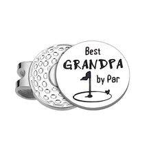 Load image into Gallery viewer, Grandpa Christmas Gifts Best Grandpa Gifts from Grandchildren Birthday Gifts for Grandpa Hat Clip Golf Ball Marker Gifts for Golfers Stocking Stuffers for Men Golf Accessories Valentines Fathers Day