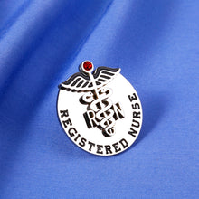 Load image into Gallery viewer, Nurse Pin for Nursing Ceremony Nurses Week Gifts for Women Men Female Male Nursing Students Graduation Gifts for Nurse Appreciation Gifts for Registered Nurse RN Nursing School Gift for Christmas