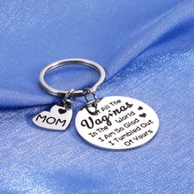 Load image into Gallery viewer, Birthday Gifts for Mom Mothers Day Gifts from Daughter Son Kids Funny Keychain New Mom Gifts for Women First Mothers Day Gifts for Mommy Mama Mother of the Bride Gifts Wedding Christmas Thanksgiving