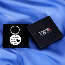 Load image into Gallery viewer, Keychain for Boyfriend Gifts from Girlfriend Valentines Day Gifts for Him Her Couples Gifts for Husband and Wife Christmas Gift Ideas for Women Birthday Gifts for Men Hubby Wifey Gifts Anniversary