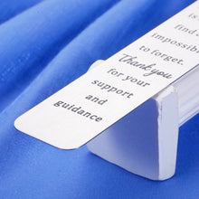 Load image into Gallery viewer, Farewell Gifts for Manager Boss Lady Gifts for Women Metal Bookmark Thank You Boss Gifts for Men Leaving Retirement Gifts Supervisor Gifts for Women Office Leader Mentor Coworker Birthday Gifts