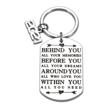 Load image into Gallery viewer, Graduation Gifts Keychains for Women 2021 Graduation Gifts for Him Teen Boy Gifts for Friends Female Inspirational Gifts for Men Graduation Gifts for Her Birthday Gifts for Teen Girls Coming of Age