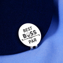 Load image into Gallery viewer, Boss Gifts for Men Thank You Gifts for Boss Leader Mentor Golf Accessories for Men Gifts for Christmas Birthday Golf Gifts Hat Clip Golf Ball Marker Gifts for Golfers Manager Boss Lady Gifts for Women