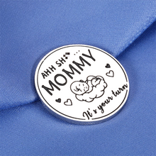 Load image into Gallery viewer, Funny Baby Gift Decision Coin for Expecting Parents to be Unique Gifts for New Mom Christmas Gifts for Dad Daddy Mummy Pregnancy Gifts for First Time Mom Gift Baby Shower Announcement Double-Sided