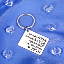 Load image into Gallery viewer, Yellowstone Gifts for Fans Lovers Keychain Yellowstone TV Show Merchandise for Men Best Friends Birthday Gifts for Kids Valentines Gifts for Boyfriend from Girlfriend Keyring Inspired Gift Souvenir