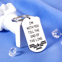 Load image into Gallery viewer, Best Friend Present for Men Valentines Avengers Inspired Keychain Boyfriend Gifts for Girlfriend Captain America Winter Soldier Friendship Gifts for Women Birthday Gifts for Son Daughter Girls Boys BFF