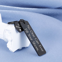 Load image into Gallery viewer, Enjoy Retirement Gift Women Men Keychain for Coworker Boss End of Year 2020 Male Female Cute Retired Keyring for Teachers Nurse Best Friend Engraved Meaningful No One Can Ever Fill Your Shoes