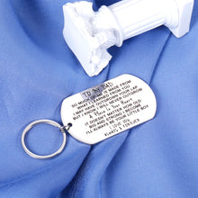 Load image into Gallery viewer, to My Dad Gifts from Son Love Keychain for Father Daddy Fathers Day Gifts for Dad Grandpa Stepdad from Kids Birthday Present to Papa Padre Father Figure for Men Him Dad Keyring