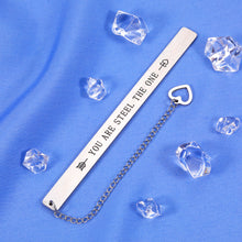 Load image into Gallery viewer, 11 Year Anniversary Bookmark Unique Christmas Gifts for Boyfriend Girlfriend Steel Anniversary for Husband Wife Wedding Anniversary Birthday Gifts for Him Her Valentines Gifts for Women Couple Gifts