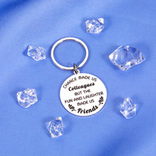 Load image into Gallery viewer, Colleague to Friend Gifts for Women Birthday Keychain Going Away Gift for Coworker Leaving Gifts for Men Employee Appreciation Present for Work Best Friend to Friend Gifts Goodbye Farewell Retirement