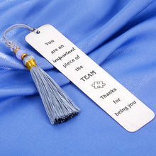 Load image into Gallery viewer, Employee Appreciation Gifts Bookmark for Coworker Colleagues Retirement Gifts for Best Friends Going Away Farewell Thank You Gifts for Boss Leader Mentor Manager Birthday Gifts Christmas Thanksgiving