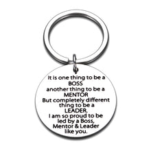 Load image into Gallery viewer, Bosses Day Gift Appreciation Keychains for Mentor Leader Leaving Going Away Supervisor Birthday Colleague Coworker Friends Goodbye Farewell Boss Lady Women Men Thank You Retirement Key Chain Gifts