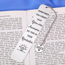 Load image into Gallery viewer, High School Graduation Gifts for Him 2023 Seniors Metal Bookmark Grad Gifts for Her Graduate Gifts for Teenage Boys Girls Graduation Present for Nursing Students Female Male Christmas Gifts for Women