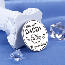 Load image into Gallery viewer, Funny Baby Gift Decision Coin for Expecting Parents to be Unique Gifts for New Mom Christmas Gifts for Dad Daddy Mummy Pregnancy Gifts for First Time Mom Gift Baby Shower Announcement Double-Sided