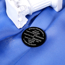 Load image into Gallery viewer, Long Distance Relationship Gifts Inspirational Pocket Hug Token Christmas Gifts for Best Friends Bestie Family Back to School Gifts for Kids Teen Boys Girls from Mom Dad Double-Sided Miss You Note