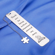 Load image into Gallery viewer, Book Markers for Men Women Thank You Teacher Appreciation Gifts in Bulk Gifts for Boss Male Female Coworker Leaving Gifts Retirement Birthday Christmas Valentines Graduation Gifts for Nurse Students