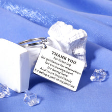 Load image into Gallery viewer, Thank You Gifts for Women Christmas Gift for Boss Mentor Keychain Supervisor Leader Appreciation Present for Boss Lady Coach Teacher Retirement Gifts for Coworkers Leaving Going Away Birthday Keyring