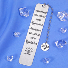 Load image into Gallery viewer, High School Graduation Gifts for Him 2023 Seniors Metal Bookmark Grad Gifts for Her Graduate Gifts for Teenage Boys Girls Graduation Present for Nursing Students Female Male Christmas Gifts for Women