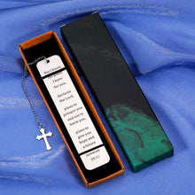 Load image into Gallery viewer, Religious Gifts for Women Men Christian Gifts Inspirational Bible Bookmarks for Book Lovers Graduation Gifts for Daughter Son Baptism Gift Get Well Soon Gifts for Kids Christmas Stocking Stuffers