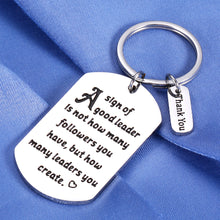 Load image into Gallery viewer, Retirement Gifts for Women Thank You Gifts for Boss Male Keychain Bosses Day Gifts Holiday Gifts for Coworkers Farewell Gifts for Bosses Nurse Appreciation Gifts for Mentor Colleague Friends