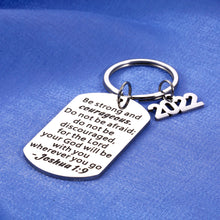 Load image into Gallery viewer, College Graduation Gifts for Her Him Bible Verse Inspirational Keychain Class of 2022 Graduation Gifts for Daughter Son Law School Graduation Gifts for Best Friends Masters Degree Graduation Gifts