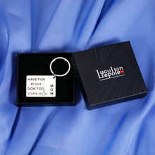Load image into Gallery viewer, Christmas Gifts for Teenage Girls Boys Funny Don't Do Stupid Keychain Birthday Gifts for Son Adult from Mom Back to School Gifts for Daughter Senior 2022 Mother to Kids Gag Gifts Sweet 16 Present