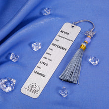 Load image into Gallery viewer, Book Lover Gifts Thank You Inspirational Gifts Bookmark for Women Men Teacher Employee Appreciation Gifts Going Away Gifts for Coworkers Friends Office Retirement Gifts Boss Goodbye Farewell Gifts