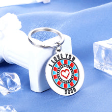 Load image into Gallery viewer, I Love You 3000 Keychain Gift for Dad Mom Boyfriend Boys Husband from Daughter Son Girlfriend Wife Couples Christmas Anniversary Birthday Gift for Him Her Men Women