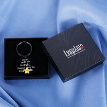 Load image into Gallery viewer, Funny Supernatural Fan Keychain Christmas Gifts for Music Lover Best Friend Brother Birthday Key Chain Supernatural Inspired SPN TV Show Merchandise Driver Picks The Music Shotgun Shuts His Cakehole