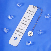 Load image into Gallery viewer, Thank You Gifts for Women Bookmarks for Book Lovers Coworker Christmas Gifts Employee Appreciation Gifts from Boss Lady Gifts for Women Retirement Gifts for Men Going Away Gift for Coworker Goodbye