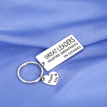 Load image into Gallery viewer, Boss Day Gifts for Women Christmas Gift Keychain for Boss Gifts for Office Coworkers Farewell Gifts for Bosses Mentor Leader Thank You Gift for Supervisor PM Birthday Retirement Appreciation Present