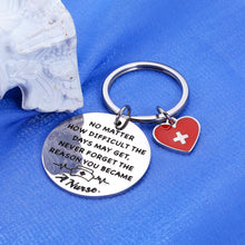 Load image into Gallery viewer, Nurse Gifts for Women Christmas Gifts for Nurses Male Female Nurse Keychain Nursing Student Gifts for Graduation Nurse Week Day Appreciation Gifts for Nurse Practitioner Gifts RN Nurse Accessories