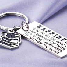 Load image into Gallery viewer, Graduation Gifts for Son Daughter Inspirational Keychain Inspired Harry Potter Lover Him Her Boyfriend Girlfriend Birthday Gift for Women Men Best Fans Friends High School College Graduation Present