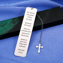Load image into Gallery viewer, Religious Gifts for Women Men Christian Gifts Inspirational Bible Bookmarks for Book Lovers Graduation Gifts for Daughter Son Baptism Gift Get Well Soon Gifts for Kids Christmas Stocking Stuffers