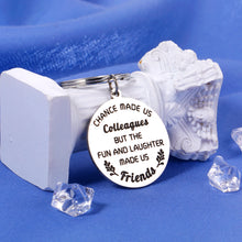 Load image into Gallery viewer, Colleague to Friend Gifts for Women Birthday Keychain Going Away Gift for Coworker Leaving Gifts for Men Employee Appreciation Present for Work Best Friend to Friend Gifts Goodbye Farewell Retirement