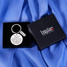 Load image into Gallery viewer, Employee Appreciation Gifts for Coworkers Leaving Keychain Thank You Gifts for Men Women Birthday Gifts for Female Boss Office Holiday Gifts for Coworkers Friends Christmas Gifts Double Sided