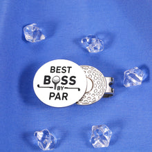 Load image into Gallery viewer, Boss Gifts for Men Thank You Gifts for Boss Leader Mentor Golf Accessories for Men Gifts for Christmas Birthday Golf Gifts Hat Clip Golf Ball Marker Gifts for Golfers Manager Boss Lady Gifts for Women