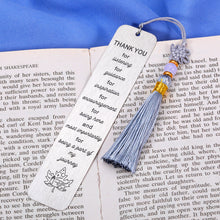 Load image into Gallery viewer, Employee Appreciation Gifts Bulk Thank You Bookmarks for Women Leader Mentor Boss Gifts for Men Christmas Gifts for Coworkers Leaving Going Away Retirement Gifts for Teacher Coach Birthday Gifts